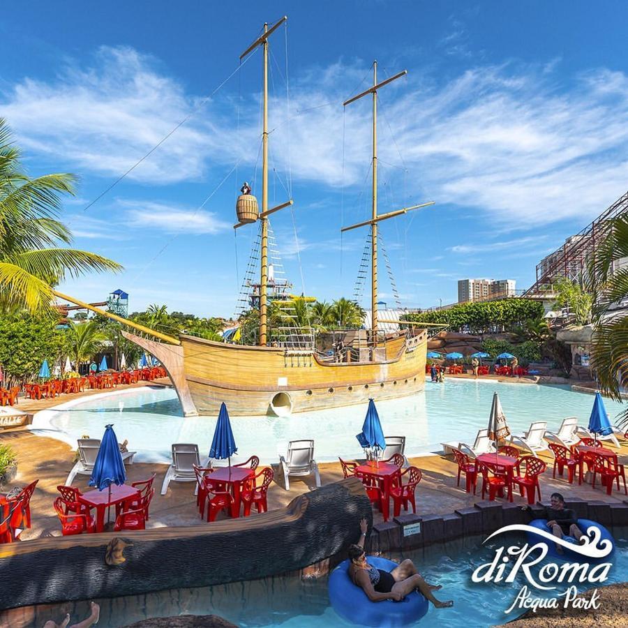 Hotel Diroma Fiori Com Um Dia De Acesso No Acqua Park Diroma Caldas Novas Eksteriør bilde